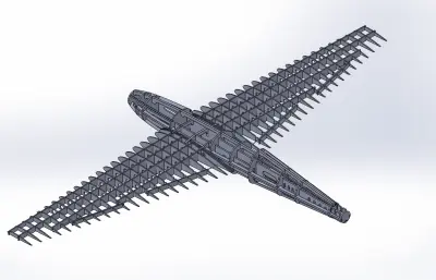 固定翼无人机结构机身