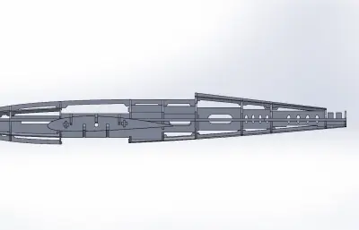 固定翼无人机结构机身