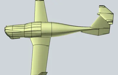 航空模型机体设计模型