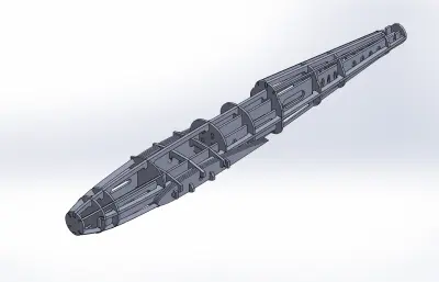 固定翼无人机结构机身