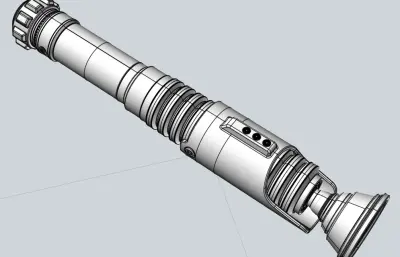 激光剑手柄模型