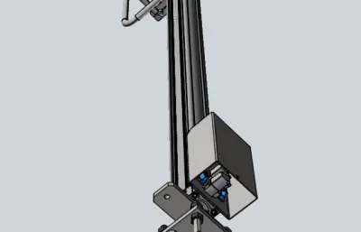 气动起重装置模型