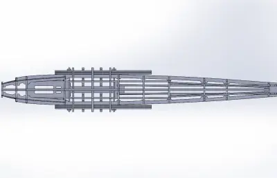 固定翼无人机结构机身