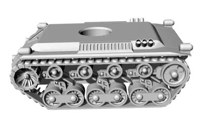 Battletech Tank履带坦克底盘