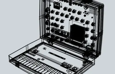 便携音乐设备模型