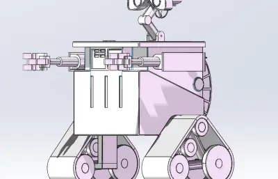 机器人瓦力模型