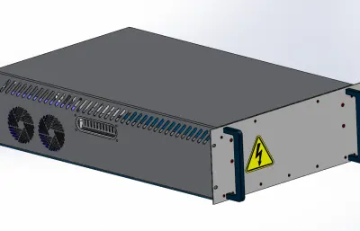发电机外壳solidworks模型