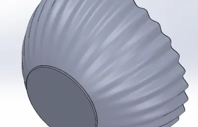 波纹边果盘造型