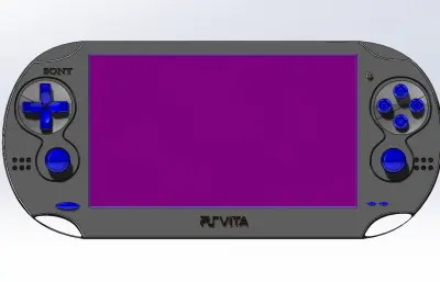 PSP游戏机模型
