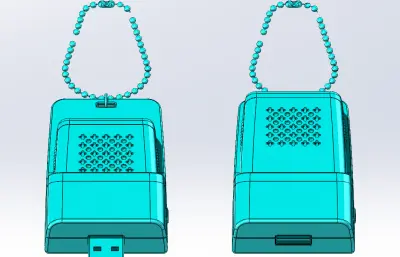 USB香薰扩散器模型