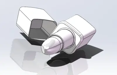 美妆子弹口红模型