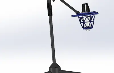 麦克风防震支架