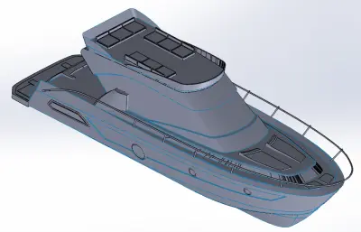 船， 轮船模型8