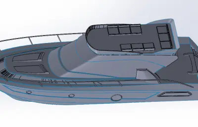 船， 轮船模型8