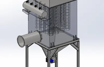 方形脉冲布袋除尘器