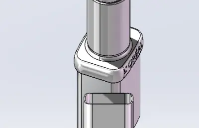 美妆子弹口红模型