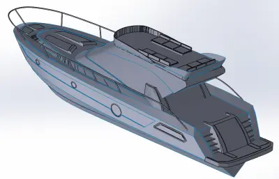 船， 轮船模型8