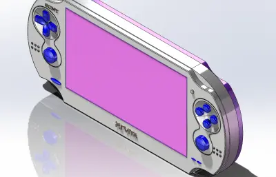 PSP游戏机模型