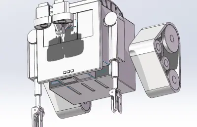 机器人瓦力模型