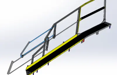 机场航勤安全防护扶手系统