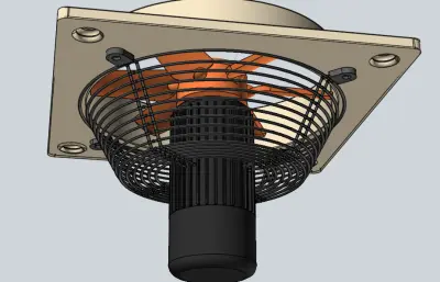 壁挂式轴流风机