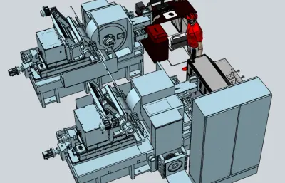 零件精密加工生产线