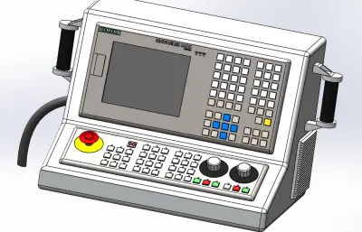 数控机床Sinumerik 808D型控制面板
