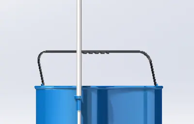 脚踏式洗拖把机模型