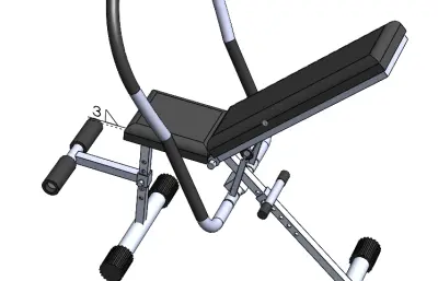 健身器材-腰腹机