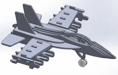 插接式飞机,拼装飞机