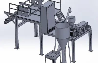 紧凑型PVC板材挤出机