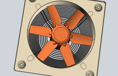 壁挂式轴流风机