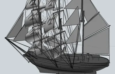 帆船摆件 装饰品