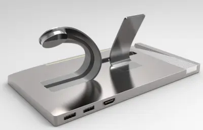 iPhone 和 Apple Watch 的充电站