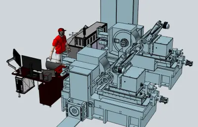 零件精密加工生产线