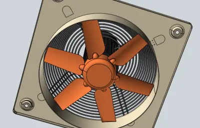 壁挂式轴流风机