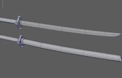 日本刀武器 武士刀 大马士革钢刀