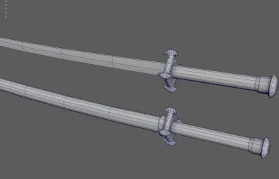 日本刀武器 武士刀 大马士革钢刀