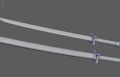 日本刀武器 武士刀 大马士革钢刀