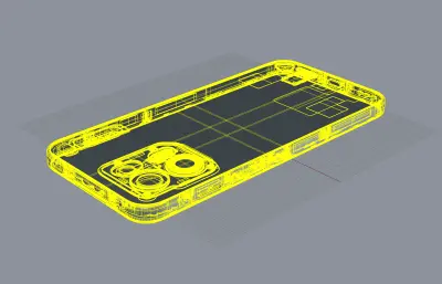 OPPO K15 Pro手机外观模型