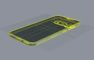 Honor Magic 8 Pro Air手机外观模型