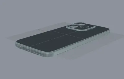 Honor 600 Lite/X80i手机外观模型