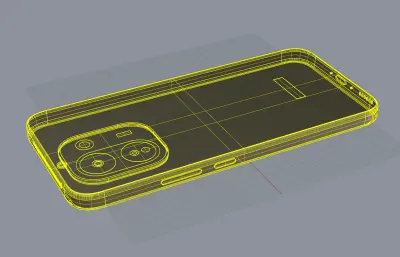 OPPO A6i Pro手机外观3D模型