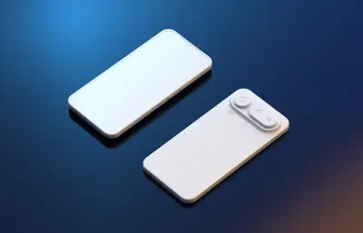 Honor Magic 8 Pro Air手机外观模型