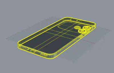 OPPO A6i手机外观3D模型