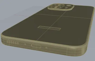 OPPO A6i Pro手机外观3D模型