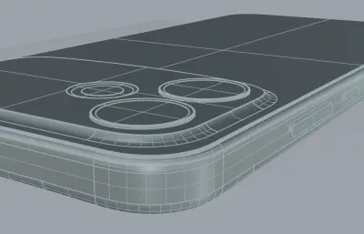 OPPO A6i手机外观3D模型