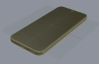 OPPO A6i Pro手机外观3D模型