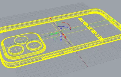 Honor 600 Lite/X80i手机外观模型