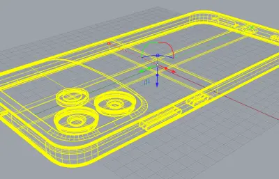 OPPO A6i手机外观3D模型